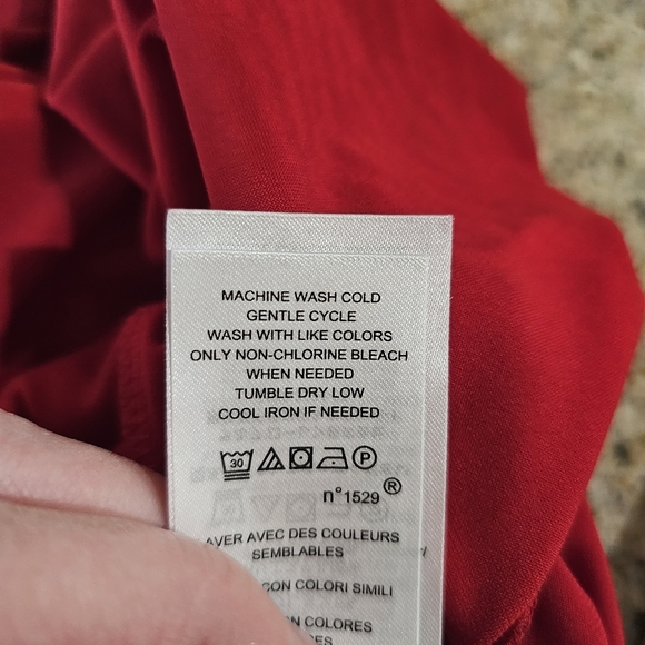 Lauren Ralph Lauren Essential Red Sleeveless Belted Jumpsuit~NWT~Size 10 - Picture 10 of 10